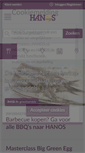 Mobile Screenshot of hanos.nl